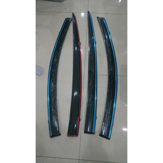 Vè mưa xe Nissan Sunny 2013 - 2022, 2023 - Chỉ mạ crom cao cấp