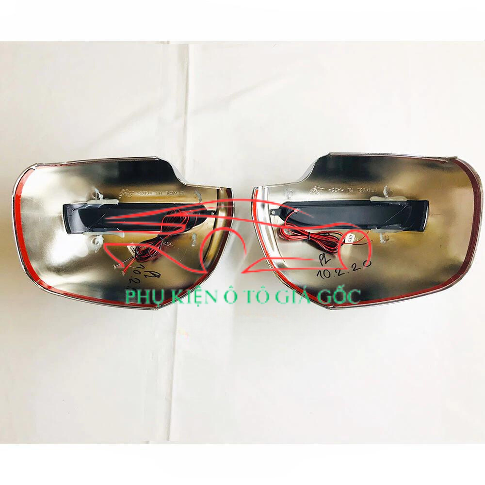 Ốp gương chiếu hậu Xe Toyota Innova/Fortuner 2006-2015 các loại (Khuyết đèn, Có đèn Lead, Không đèn), Mạ Crom, 1 cặp.