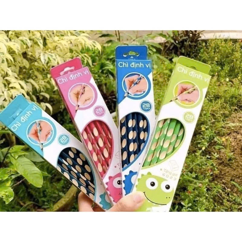 Bút Chì Định Vị 2B - 6022, nét thanh đậm, ngòi mềm dễ viết