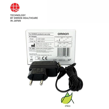 (Hàng Chính Hãng) Bộ Đổi Nguồn Điện Adapter Omron dùng Cho Máy Đo Huyết Áp Bắp Tay Omron - bảo hành 6 tháng - CHIKA