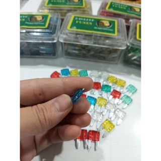 Combo 10 Cầu chì ô tô chân nhỏ. Cầu chì chân kim.
