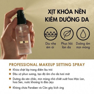 [Nongchat] Xịt Khoá Trang Điểm Khoá nền Browit by NONG CHAT Setting Spray