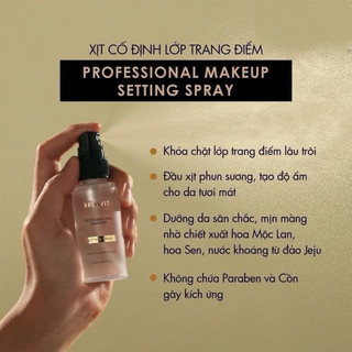 [Nongchat] Xịt Khoá Trang Điểm Khoá nền Browit by NONG CHAT Setting Spray