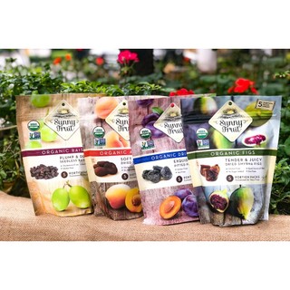 [GÓI LẺ] Trái cây khô hữu cơ Sunny Fruit, hoa quả khô cho bé ăn dặm