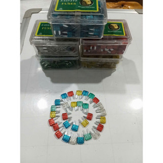 Combo 10 Cầu chì ô tô chân nhỏ. Cầu chì chân kim.