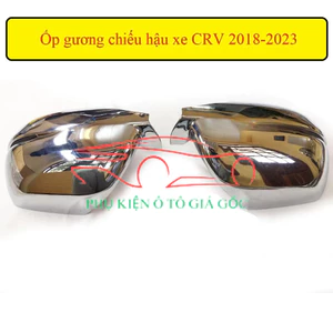 Ốp gương chiếu hậu xe Honda CRV 2018 - 2022 Mạ Crom cả gương cao cấp