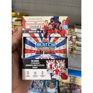 [ Mini Tin ] Hộp Thẻ Match Attax Champione League Mùa 2024/25 24/25( 31 Thẻ )