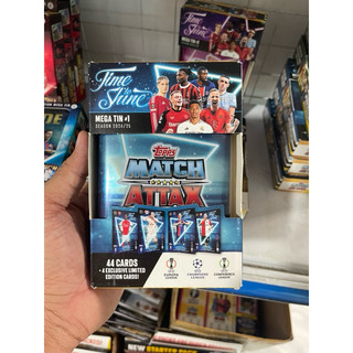 [ Mega Tin ] Hộp Thẻ Lớn Match Attax Champions League Mùa 2024/25 24/25 ( 48 Thẻ )