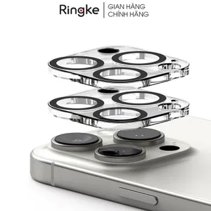 Dán cường lực full camera iPhone 16 Pro Max / 16 Pro / 16 Plus / 16 RINGKE Camera Full Cover Glass