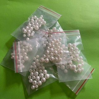 Set hạt ngọc trai làm nhuỵ hoa khổng lồ và đồ handmade