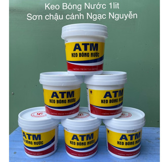 Keo bóng nước ATM đậm đặc tạo bóng cho bề mặt sơn, chống bám bụi, tăng độ bền màu sơn