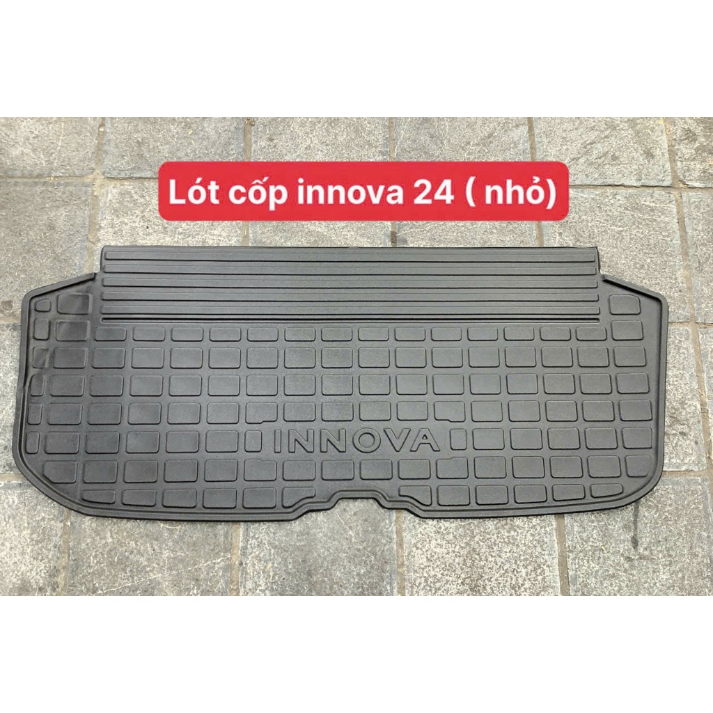 Lót cốp nhựa dẻo cho xe Toyota Innova 2024 (loại nhỏ) | Shopee Việt Nam