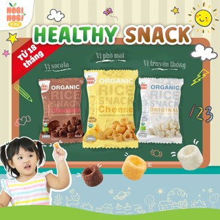 Bánh snack gạo hữu cơ Nobi Nobi 40g cho bé từ 18 tháng tuổi