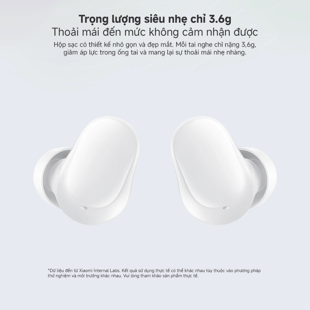 Ảnh Tai Nghe Không Dây Xiaomi Redmi Buds 6 Play - Độ trễ thấp - Hàng chính hãng - Bảo hành 6 tháng 2