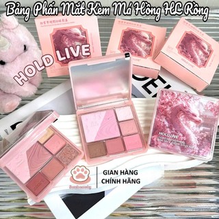 [HOLD LIVE] Bảng Phấn Mắt Kèm Má Hồng  HOLD LIVE CON RỒNG Pink Mist Dream 14g (HL734)