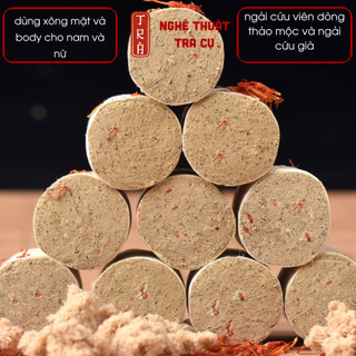 Ngải cứu thảo mộc viên nhỏ dùng xông lưu thông kh-í h-uyết cho cả n-am và n-ữ 1 hộp 54 viên