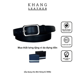 Thắt lưng da bò nhập khẩu mặt dây 2.8cm, hợp kim cao cấp, lỗi 1 đổi 1 bảo hành 12 tháng