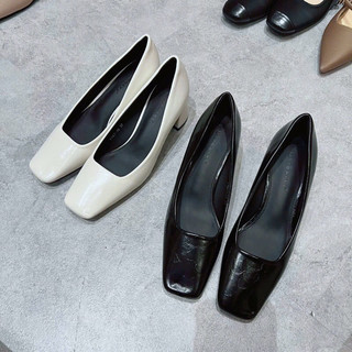 Gót Bích Đế Vuông Da Mềm Fullbox / Mieo Shoes G1307 G1308