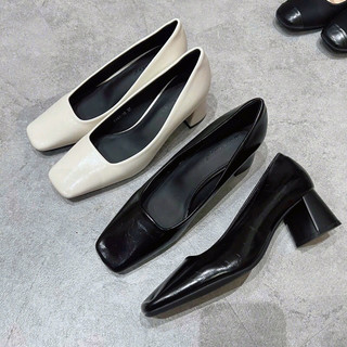 Gót Bích Đế Vuông Da Mềm Fullbox / Mieo Shoes G1307 G1308