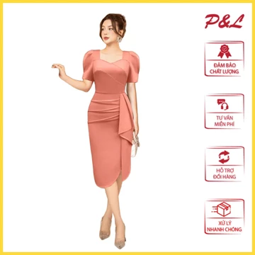 Váy Đầm Dự Tiệc Trung Niên Cho Mẹ Đi Tiệc Cưới Thiết Kế Cao Cấp Đầm Dự Tiệc Đầm Ôm Đính Đá Ngực PL79