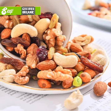 [CAO CẤP] Hạt Mix 7 loại Hỗn Hợp dinh dưỡng 150g - Chất Lượng ( óc chó, hạnh nhân, nam Việt quất, bí xanh hạt điều)