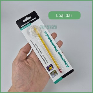 Nhiệt Kế Thủy Ngân Đo Nhiệt Độ Dành Cho Bể Thủy Sinh - Bể Cá Cảnh