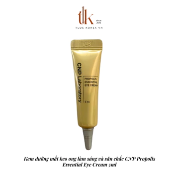 Kem mắt keo ong làm sáng, giảm thâm và săn chắc da vùng mắt CNP Propolis Essential Eye Cream 5ml