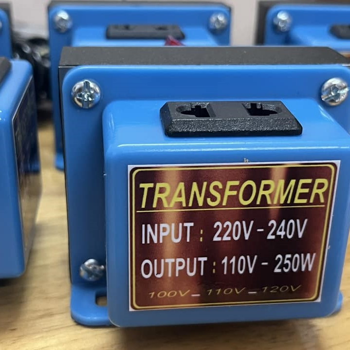 Biến áp chuyển đổi nguồn 220v ra 100v 110v 120v biến thế 250w, dùng cho thiết bị điện Nhật Bản công suất thực150W