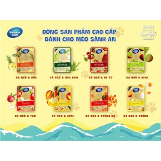 [COMBO 20-10-5] Pate TRÁI CÂY SNAPPY TOM 70gr Cao Cấp - Pate SNAPPY TOM Trái Cây Cho Mèo