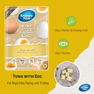 [COMBO 20-10-5] Pate TRÁI CÂY SNAPPY TOM 70gr Cao Cấp - Pate SNAPPY TOM Trái Cây Cho Mèo