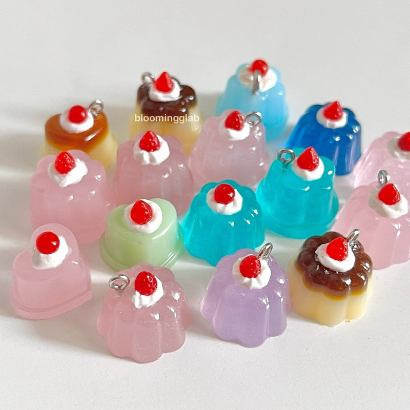 𝐛𝐥𝐨𝐨𝐦𝐞𝐫𝐚.𝐜𝐛 ⭑ - Móc khoá pudding mini trang trí điện thoại ( đọc kĩ mô tả )