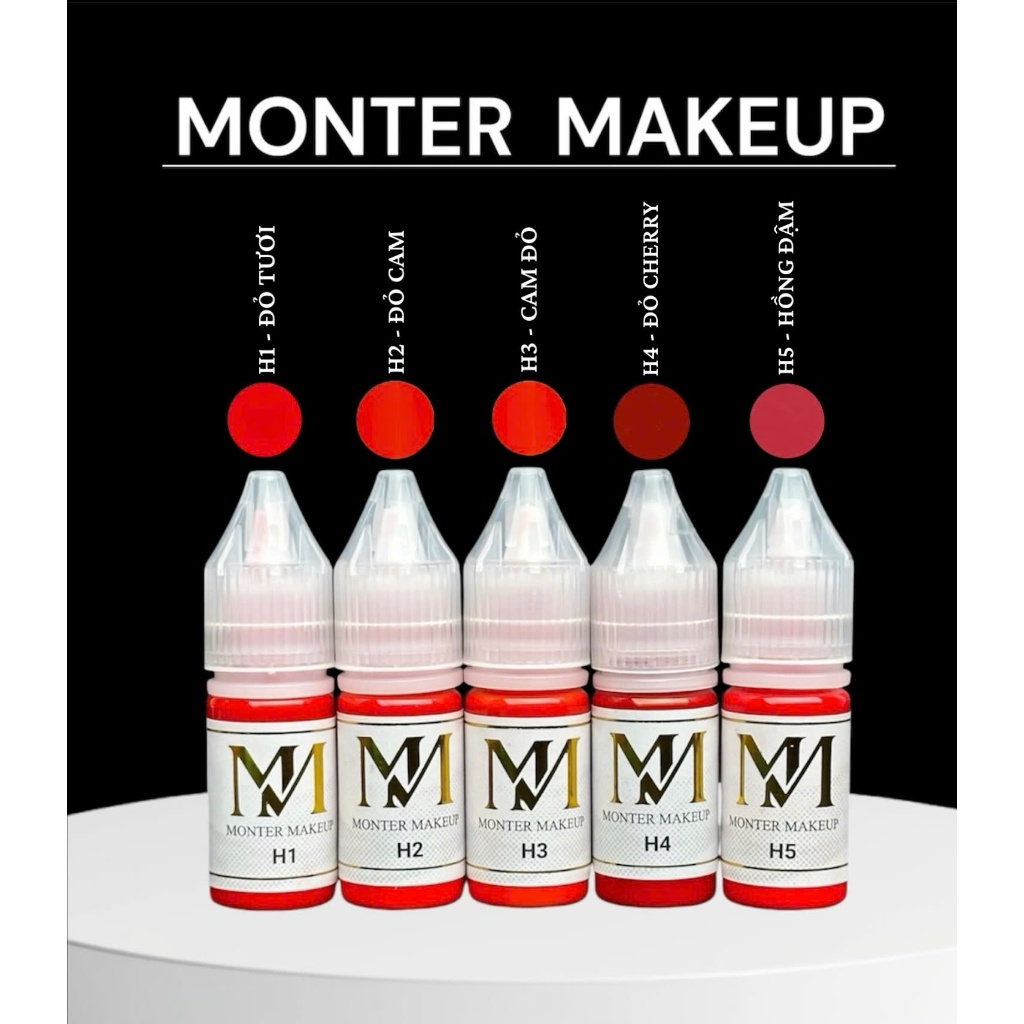 Mực Monter Makeup Bong Đậm Chuyên Phun Môi | Shopee Việt Nam