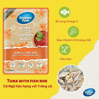[COMBO 20-10-5] Pate TRÁI CÂY SNAPPY TOM 70gr Cao Cấp - Pate SNAPPY TOM Trái Cây Cho Mèo