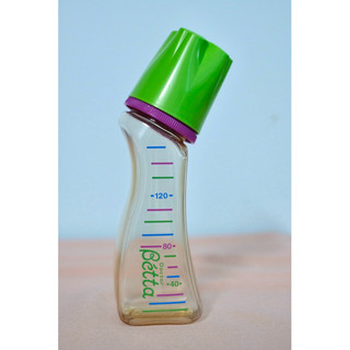 [USED - KÈM NÚM] Bình sữa Betta Japan cổ hẹp 160ml (Thuỷ tinh, PPSU, PP)