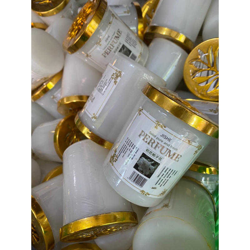 Sáp Thơm Phòng, Sáp Khử Mùi Xe Hơi, Lọ Thơm Phòng Perfume 150g Lưu Hương Lâu