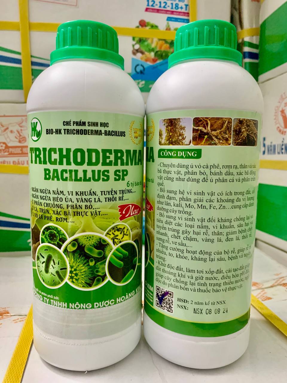 TRICHODERMA Nước (1 lít) Ủ Xác Động Thực Vật Thành Phân Bón Hữu Cơ ...
