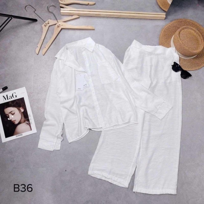 Bộ đũi tơ tay dài quần dài mềm mát, hàng đẹp may kỹ