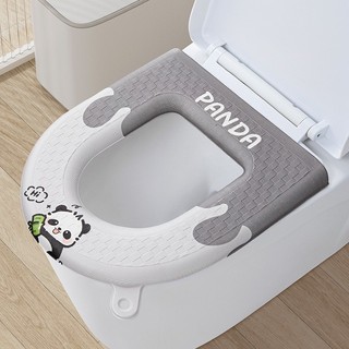 Đệm Lót Bồn Cầu Giữ Ấm Chống Thấm,Chống Vi Khuẩn Bốn Mùa Bằng EVA Chống Thấm  Họa Tiết Xinh Xắn (KT43x39cm)