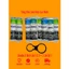 Combo 2 Bộ 6 Lõi + 2 Lõi Số 1 - Tổng 8 Lõi AQUA Dùng cho mọi loại máy lọc Ro cốc lọc 10inch