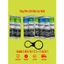 Combo 2 Bộ 6 Lõi + 2 Lõi Số 1 - Tổng 8 Lõi AQUA Dùng cho mọi loại máy lọc Ro cốc lọc 10inch