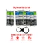 Combo 2 Bộ 6 Lõi + 2 Lõi Số 1 - Tổng 8 Lõi AQUA Dùng cho mọi loại máy lọc Ro cốc lọc 10inch