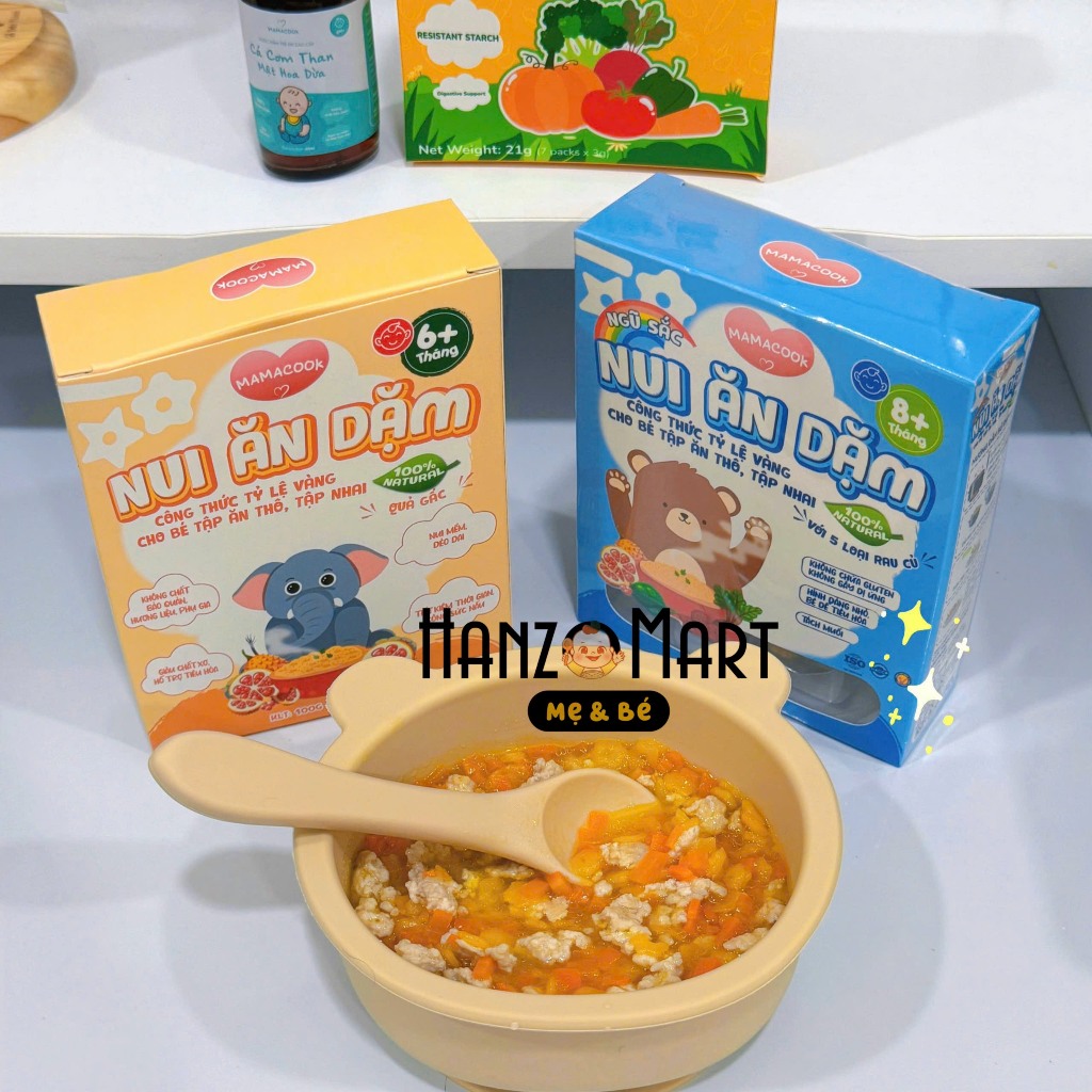 Nui ăn dặm cho bé Mamacook rau củ - hanzomart