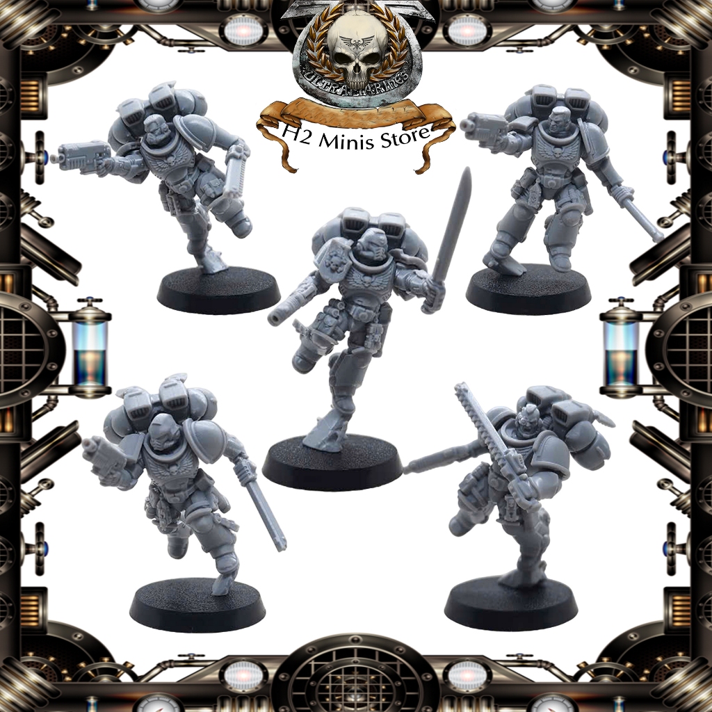 [Mô hình in 3D] Mô hình Warhammer 40000 Space Marine - Jump Pack ...