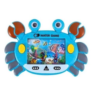 COMBO 2 CHIẾC Đồ chơi máy game bắn vòng nước hình con cua(Size to), Máy game bấm vòng nước vui nhộn