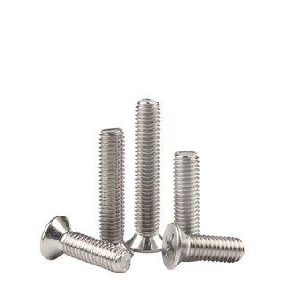 50 cái  M3 M4 M5 M6 Vít pake đầu bằng thân bulong,bulong đầu bằng inox304 M3-M6