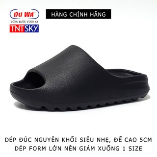 Dép Nam Đúc Liền Khối Siêu Nhẹ Đế Cao 5cm DUWA - Hàng Chính Hãng - SH307