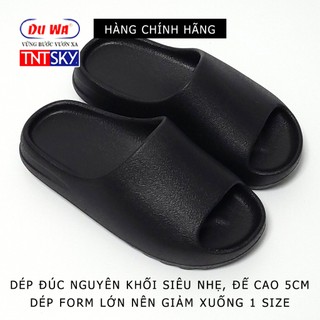 Dép Nam Đúc Liền Khối Siêu Nhẹ Đế Cao 5cm DUWA - Hàng Chính Hãng - SH307