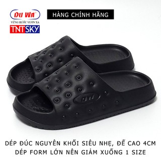 Dép Nam Đúc Liền Khối Siêu Nhẹ, Đế Cao 4cm DUWA - Hàng Chính Hãng - SH332