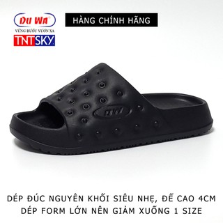 Dép Nam Đúc Liền Khối Siêu Nhẹ, Đế Cao 4cm DUWA - Hàng Chính Hãng - SH332