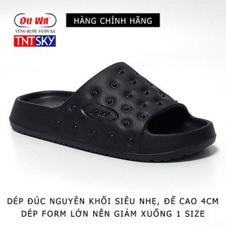 Dép Nam Đúc Liền Khối Siêu Nhẹ, Đế Cao 4cm DUWA - Hàng Chính Hãng - SH332